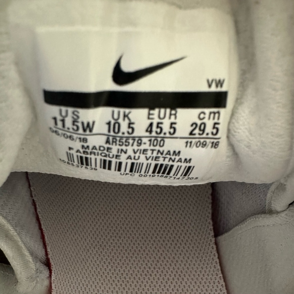 Nike Golf Roshe Tour Golf Shoes Men’s 11.5 Wide Summit White. NWOT - Picture 6 of 6